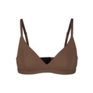SKIMS FITS EVERYBODY CROSSOVER BRALETTE | OXIDE
